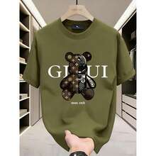 GucciS Modern Elegant And Timeless Classic USA-Shirt-LeeS/DiorSSNew Casual-Shirts Men And WomenUnisex Casual-Shirts - 綠色 - 查看 5