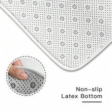 1pc Ho Why Is You Here Funny Welcome Flannel Doormat, Non-Slip Soft Stain Resistant Durable Machine Washable Floor Rug For Front Porch Bathroom Kitchen Bedroom Living Room Indoor Outdoor Entrance Home Decor - A - View 9