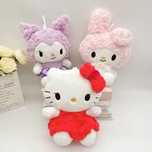 SANRIO Plush Dolls - Pink/Purple/Red , & - Soft Polyester Material - Perfect Birthday Or Christmas Gift For Girls - Multicolor - View 5