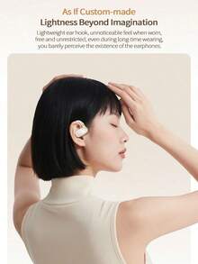Lenovo Auriculares Bluetooth EA366 con gancho para la oreja, conducción ósea de diseño abierto, conexión Bluetooth 5.4 estable, resistentes al sudor y a las caídas para la práctica deportiva, compatibles con Apple, Huawei y Xiaomi. - Ver 6