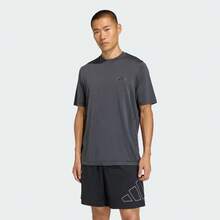 Adidas Áo thun nam tay ngắn WE SEAML, áo thun dệt kim không cổ TKA5553 - màu đen - Xem 1