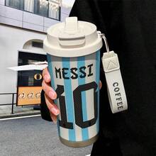 FIFA Cốc giữ nhiệt kỷ niệm World Cup 520ml Messi #10 Argentina, làm bằng thép không gỉ 316, cốc di động, bình nước lưu niệm cho người hâm mộ, cốc cà phê cho học sinh & văn phòng, quà tặng. - Nhiều màu - Xem 3