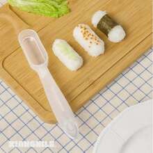 2-delat sushiformset, handhållet och lätt att använda för att göra minirullar, praktisk och söt köksbakhjälp - Multifärgad - Visa 7