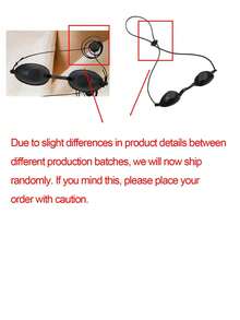 Tanning Eye Mask, Beauty Eye Protector, UV Protection Goggles, Tanning Eye Mask, Eye Mask, Laser Hair Removal Goggles, Suitable For IPL LED UV Lights, No Shading Cover, Transparent - Multicolor - View 9