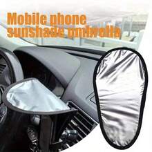 Mobile Phone Sunshade, Heat Insulation And Anti-Glare Protective Cover, Foldable Cell Phone Cooling And Anti-Scalding Cover, Universal Portable Accessories For Cars Motorcycles - A - View 7