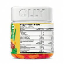 OLLY Kids Multivitamin Gummy Worms, , Vitamins And Minerals A, C, D, E, Bs And Zinc, Chewable Supplement, Sour Fruit Punch, 45 Day Supply (70 Count) - 瓶子 - 查看 9