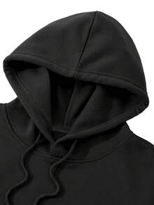 Felpa oversize da donna e uomo - Stampa grafica "Tutto ciò di cui abbiamo bisogno è l'amore", felpa da tuta sportiva, con scritta, comoda e casual, adatta tutto l'anno, moda urbana unisex per uomo e donna. - nero - Visualizzare 5