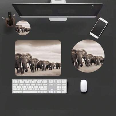 Small Square Mouse Pad Rotundity Mouse Pad, Anti Slip Rubber Base, Fun Mouse Pad, Suitable For Desktop Wireless Computer Mouse, Office Laptop, Home Office Decoration, Cute Office Mouse Pad Coaster Supplies As A Gift For Girls/, Multi-Size Selection