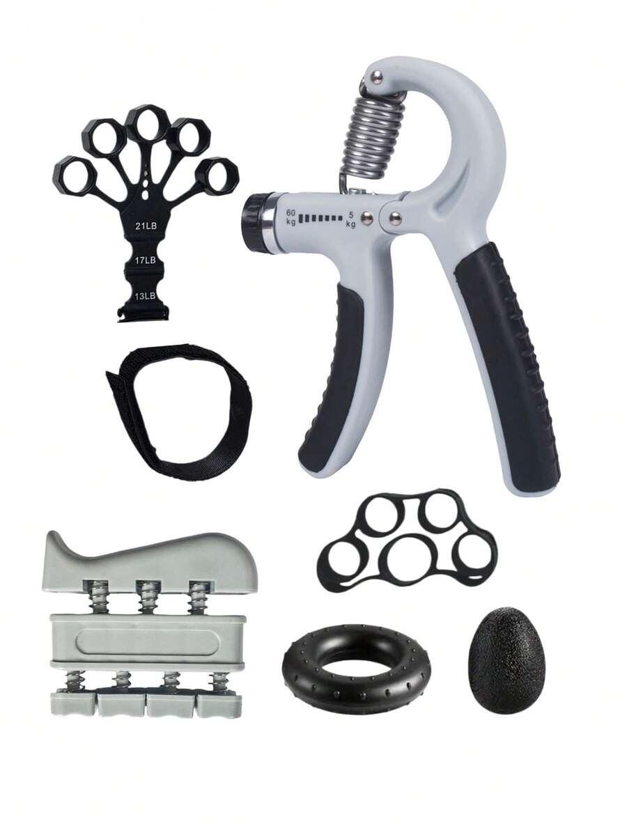 Wrist Strength Trainer Set, Combines Wrist And Finger Strength Training - Multicolor - View 1