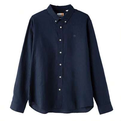 Timberland Áo sơ mi dài tay AF Cotton/Linen, kiểu dáng thường ngày, phù hợp cho công sở, đi làm hoặc hoạt động ngoài trời.