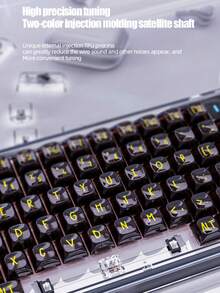 Teclado mecánico de juego con cable RGB personalizable K75 con interruptores intercambiables - Ver 7