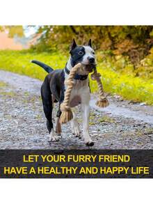 Heavy Duty Tug Of War Dog Toy, Suitable For Medium To Large Dogs, Durable Chew Toy To Help Clean Teeth And Relieve Boredom, Ideal Gift - Heavy Duty Extra Long Braided Tug Rope Toy For Large And Medium Dogs - Aggressive Chewing, Tough Chew Toy, Puppy Teething - Interactive Fetch Toy - Multicolor - View 6