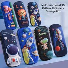 EVA卡通多功能铅笔盒，3D学生文具盒，可爱吸睛笔筒，返校礼物 - 多色 - 查看 2