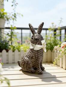 Cartoon Rabbit Shaped Decorative Ornament, Suitable For Bedroom, Living Room, Garden And Yard Decoration - 1PC - View 12