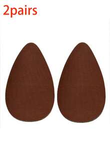 Große Größen unsichtbare Lift Latex Klebeband Wasser Tropfen geformte Brust Blütenblätter Trägerloser BH Futter, geeignet für B-E Körbchen Größen, Beige, Braun, Kaffee, Schwarz - Verschiedenfarbig - Übersicht 39