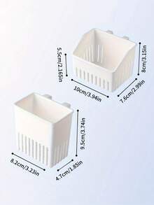 1 cái giá để chén đĩa nhà bếp, rổ ráo nước, giá đựng dao kéo, giỏ đựng đồ, giá để đũa treo tường - Một kích cỡ phù hợp cho tất cả - Xem 8