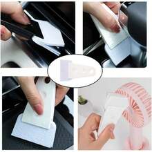 6 Pack Pedestal Fan Grille Cleaning Brush Table Fan Dust Brush Soffit Vents Duster Car Vent Duster Tabletop Circulator Fan Floor Fan Stand Fan Portable Fan Tower Fan - 綠色-1PC - 查看 5