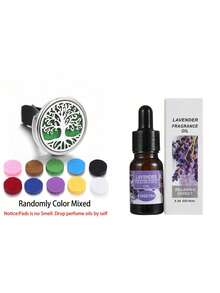 1 Set, Difusor de Coche Colgante, Difusor de Aceite Fragante de Clip para Coche, Ambientador de Rejilla de Ventilación de Coche, Incluye 10 Almohadillas de Aroma Mixtas, Nuevo Modelo, Regalo, Difusor de Coche + Set de Aceites Esenciales, Regalo de Cumpleaños/Graduación - Multicolor - Ver 32