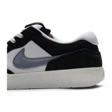 Nike Giày trượt ván nam, giày trượt ván ngoài trời nhẹ, thoải mái SB FORCE 58 DV5477-012, mùa xuân - Đen/Xám lạnh/Trắng sáng/Trắng ngà/Cam mờ - Xem 8