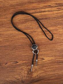 1/8件套行星宝石波洛领带，复古美式衬衫配饰，男女通用 - 彩色 - 查看 3