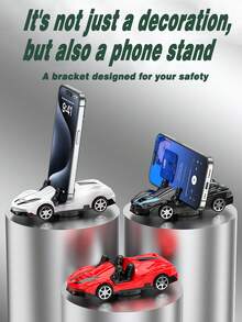 1 Bộ Giá đỡ điện thoại ô tô gắn trên bảng điều khiển, bao gồm bộ khuếch tán hương thơm và biển số đỗ xe, giá đỡ điện thoại kiểu xe hơi. - Nhiều màu - Xem 3