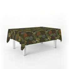 Kiva Waterproof And Stain-Resistant Oilcloth Tablecloth - Sizes From 100x140 To 300x140 Cm And Round 140 Cm - Oilcloth Tablecloth: Protection And Style For Your Table - Available In 13 Designs - 選項 2 - 查看 1