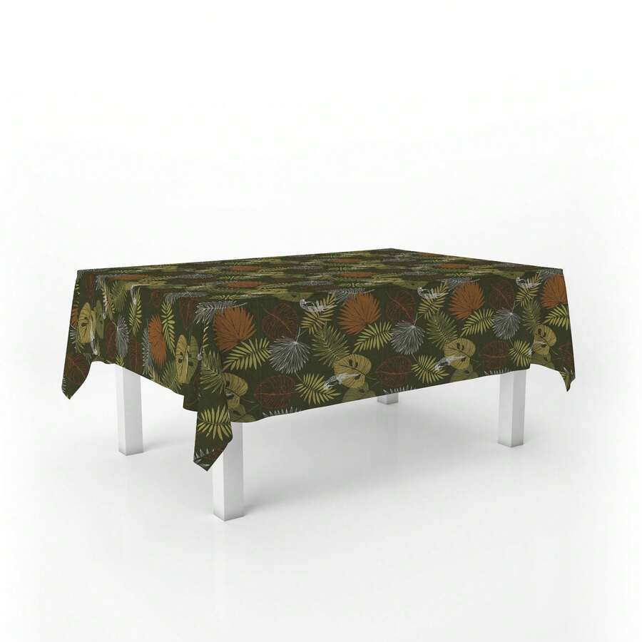 Kiva Waterproof And Stain-Resistant Oilcloth Tablecloth - Sizes From 100x140 To 300x140 Cm And Round 140 Cm - Oilcloth Tablecloth: Protection And Style For Your Table - Available In 13 Designs - 選項 2 - 查看 1