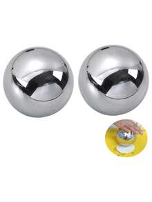 1个/2个不锈钢滚珠轴承饺子皮擀面杖，家用面条制作器，饮料冰球多功能工具 - 查看 5