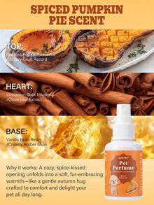 5瓶装天然宠物香氛喷雾 - 海盐鼠尾草、甜瓜绿茶、南瓜香料、清新绿茶、薰衣草洋甘菊 - 无酒精持久留香，宠物除臭剂 - 60ml - 查看 8