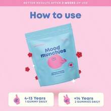 Saffron Gummies Plant-Based Formula For Daily Wellness Mood Munchies With Saffron & Passion Flower For  Sugar-Free Gluten-Free Made In USA - 200克 - 查看 6