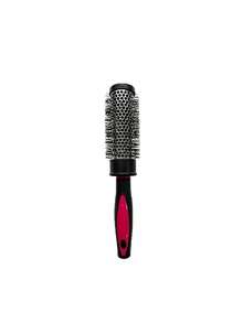 1 lược cuốn tóc màu đen và đỏ, lược uốn tóc bằng lông nylon, lược uốn tóc hình tròn có ống nhôm, dụng cụ tạo kiểu tóc mái, lược tạo kiểu tóc chịu nhiệt. - Nhiều màu - Xem 8