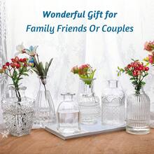 Vases - Transparent, 12 pièces - Voir 6