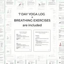 30-Day Chair Yoga Challenge: A Daily 10-Minute Guide To Easy Weight Loss For Seniors And Beginners (With Spiral-Bound Exercise Manual) - 1pc - View 7