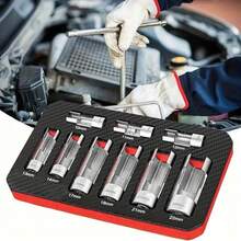 Oxygen Sensor Wrench, Injector Pipe Disassembly Socket Wrench With Slot, Automotive Repair Tool - Sleeve - View 1