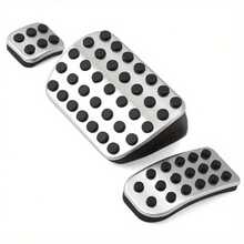 AMG Style Stainless Steel Pedal Covers Set For Vito V-Class V250 V300d Viano (W447/W639) - Non-Slip Racing Pedals For Accelerator & Brake & Foot Rest - Easy Installation - -benz Vito V-class Pedals - View 7