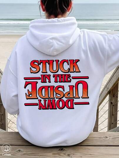 Creatura misteriosa, divoratore di anime, re demone, pianta carnivora, n. 11, design di film e anime, felpa con cappuccio in cotone a maniche lunghe con coulisse e fodera in lana calda per donna, adatta per ufficio, sport, stile casual minimalista e scolastico