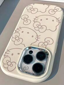 SANRIO Bow KT 适用于 17/16/15 Pro Max、Apple 14/13/12/11 Pro 的全包防震手机壳 - 彩色 - 查看 2