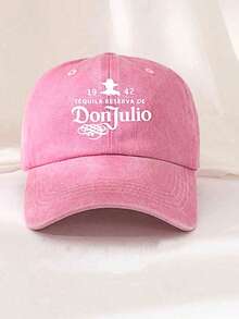 1pc Retro Printed Washed Distressed Soft Crown Baseball Cap, Unisex Sun Hat For Casual Wear And Outfit Matching - Multicolor - View 11