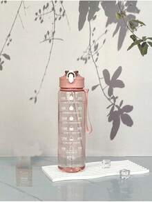 1 bình nước nhựa PC dung tích 750ml, chống sốc và bền bỉ, cốc có ống hút di động, thích hợp cho thể thao, tập thể dục, ở nhà, ngoài trời, công sở, du lịch để giữ cho cơ thể luôn đủ nước. - Nhiều màu - Xem 15
