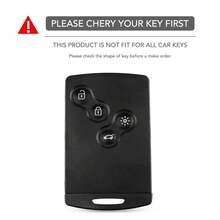 4 Buttons Silicone Car Key Case Cover For Renault Duster Captur Clio Logan Megane 1 2 3 Koleos Scenic Nema Fluence Zoe Accessory - A - View 2