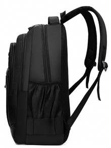 2026 New Fashion Extra Large Capacity Student Backpack, Outdoor Hiking Bag, Classic Versatile Casual Bag - Black - View 5