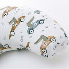Gối cho con bú hình chữ U, gối tập ngồi cho bé, gối bà bầu - Crocodile Driving - Lái xe cá sấu - Xem 5