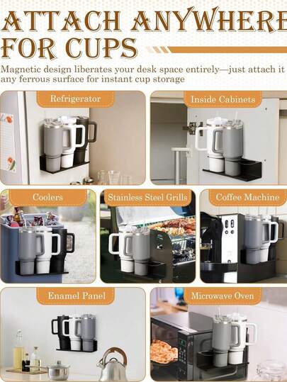 Magnetische Gewürzablage, starker magnetischer Halter mit 2 abnehmbaren Haken, perfekter Platzsparer für kleine Küche/Wohnung, hervorragender Metallschrank zum Aufbewahren von Gewürzen, Gläsern, Flaschen, magnetische Aufbewahrungsbox für Kühlschrankseite, Küchenorganisation Lochplatte magnetisches Regal