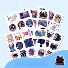 Hasbro 50 miếng dán hoạt hình nhóm nhạc nữ và nam K-Pop theo chủ đề quỷ, hình dán nhân vật anime dùng cho hành lý, thích hợp làm quà sinh nhật, tiệc tùng, quà tựu trường, quà Phục sinh. - Nhiều màu - Xem 6