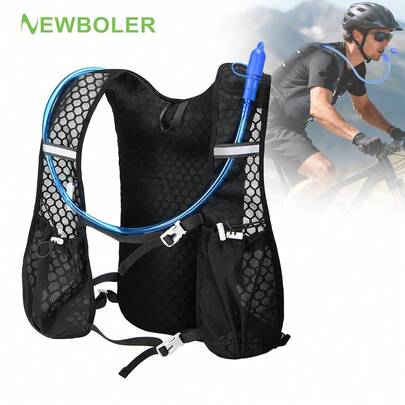 户外运动跑步背包 轻便透气水袋背心背包 骑行慢跑登山露营包