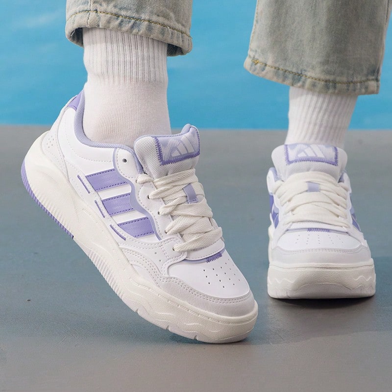Giày thể thao nữ Adidas LIGHT COURT KH9026, thích hợp cho trượt ván. - màu sắc - Xem 1