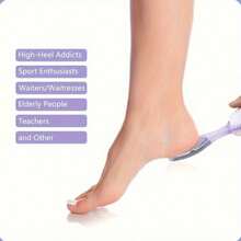 1/2 Pcs (4-In-1) Pedicure Set, Including Pumice Stone, Hand And Toe Nail Cleaning Brush, Metal File And Sandpaper Board, And Nail Foot Scrub Callus Remover Set - Multicolor - View 4