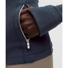 Lululemon Define Jacket Nulu  LW4CD5S - True Navy/Mirror Silver - 查看 3