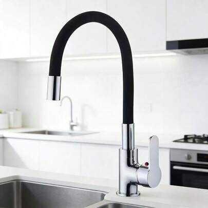 1 Set Dual-Zweck Kalt- und Warmwasser Küchenarmatur mit Schwenkfunktion, Spüle, Waschbecken, spritzwassergeschützt, Haushalts-Einzelkalt-Wasser, Produkte für Küche und Bad Dekoration, Waschbecken-Armatur, Sensor-Armatur für Badezimmer-Waschbecken