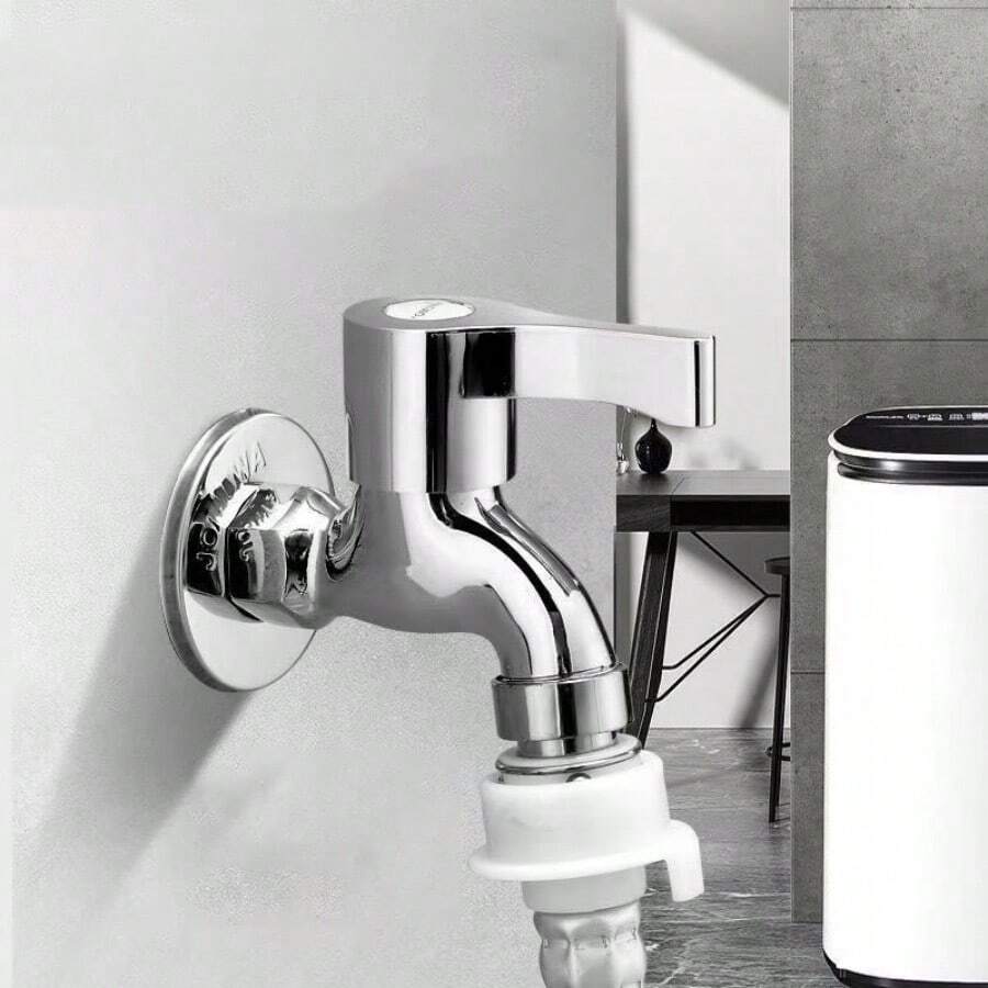 Vòi máy giặt 4 chiều, vòi rửa nhà bếp chống nổ, chống bắn tóe, đa chức năng, có thể kéo dài. - Nhiều màu - Xem 1